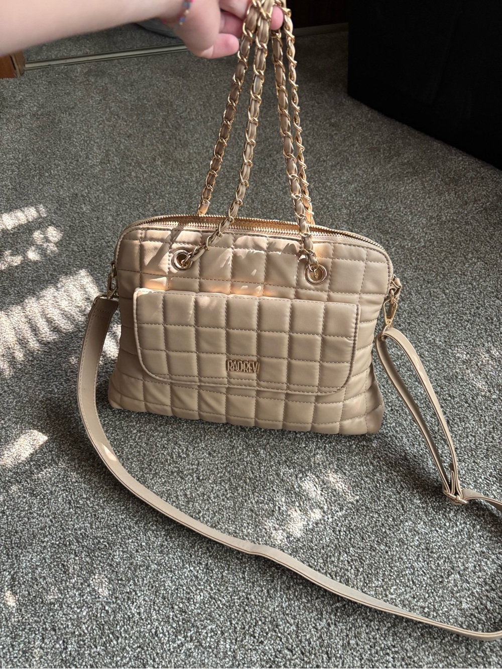Rad Rev lux bag in tan